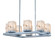 Laguna 8-Light LED Outdoor Chandelier (254|FAL-7519W-NCKL)