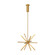 Sirius Minor 20-in Brushed Gold LED Chandeliers (461|CH14220-BG)