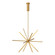 Sirius Minor 32-in Brushed Gold Dimmable LED Chandelier (461|CH14232-BG)