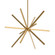 Sirius 48-in Brushed Gold LED Chandeliers (461|CH14348-BG)