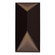 Indio 12-in Bronze Dimmable LED Outdoor Wall Sconce (461|EW60312-BZ)
