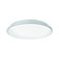 Brook 13-in White LED Flush Mount (461|FM43313-WH)