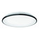 Brook 15-in Black LED Flush Mount (461|FM43315-BK)