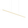 Vega Minor 60-in Brushed Gold LED Linear Pendant (461|LP18260-BG)