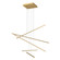 Vega Minor 5 Head Brushed Gold Dimmable LED Multi Pendant (461|MP18205-BG)