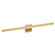 Vega 37-in Brushed Gold Damp-Rated Dimmable LED Vanity Light (461|VL10337-BG)