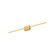Vega Minor 36-in Brushed Gold LED Vanity (461|VL18236-BG)