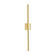 Vega 36-in Brushed Gold Dimmable LED Wall Sconce (461|WS10336-BG)