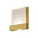 Guide 7-in Brushed Gold LED Wall Sconce (461|WS33407-BG)
