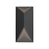 Indio 12-in Black Dimmable LED Outdoor Wall Sconce (461|EW60312-BK)