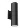 Lund 12-in Black LED Exterior Wall Sconce (461|EW3212-BK)