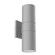Lund 12-in Gray LED Exterior Wall Sconce (461|EW3212-GY)