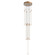 Motif 27-in Brushed Gold LED Multi Pendant (461|MP75127-BG)