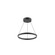 Cerchio 18-in Black LED Pendant (461|PD87118-BK)