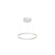 Cerchio 18-in White LED Pendant (461|PD87118-WH)