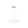 Piazza 18-in White LED Pendant (461|PD88118-WH)