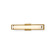 Lochwood 21-in Gold Dimmable LED Wall Sconce (461|WS83421-GD)
