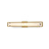 Lochwood 27-in Gold Dimmable LED Wall Sconce (461|WS83427-GD)
