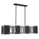 7 Lt Black Linear Chandelier (108|45997-04)