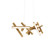 Chaos Linear Pendant (3612|PD-64848-AB)