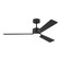 Rozzen 52'' Indoor/Outdoor Midnight Black Ceiling Fan with Handheld Remote Control (6|3RZR52MBK)