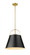 1 Light Pendant (276|726P18-MB+HBR)