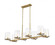 8 Light Linear Chandelier (276|3032-8L-RB)