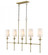 5 Light Linear Chandelier (276|3033-5L-RB)