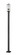 2 Light Outdoor Post Mounted Fixture (276|592PHMS-536P-BK)