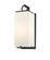 1 Light Outdoor Wall Light (276|593M-BK)