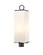 3 Light Outdoor Post Mount Fixture (276|593PHBR-BK)