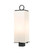 3 Light Outdoor Post Mount Fixture (276|593PHBS-BK)