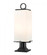 2 Light Outdoor Pier Mounted Fixture (276|593PHMR-533PM-BK)