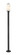 2 Light Outdoor Post Mounted Fixture (276|593PHMR-567P-BK)