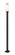 2 Light Outdoor Post Mounted Fixture (276|593PHMS-536P-BK)