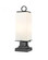 2 Light Outdoor Pier Mounted Fixture (276|593PHMS-SQPM-BK)