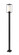 1 Light Outdoor Post Mounted Fixture (276|595PHBS-536P-BK)