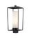 1 Light Outdoor Post Mount Fixture (276|595PHBS-BK)