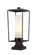 1 Light Outdoor Pier Mounted Fixture (276|595PHBS-SQPM-BK)