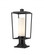 1 Light Outdoor Pier Mounted Fixture (276|595PHMR-533PM-BK)