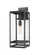 1 Light Outdoor Wall Light (276|596B-BK)