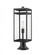1 Light Outdoor Pier Mounted Fixture (276|596PHBR-553PM-BK)