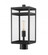 1 Light Outdoor Post Mount Fixture (276|596PHMR-BK)