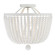 Rylee 16.5'' Matte White Semi Flush Mount (205|604-MT_CEILING)