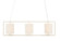 Monreale White Rectangular Chandelier (92|9000-0838)