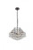 Savannah 18 inch pendant in black (758|1106D18BK)