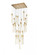 Weston 25 lights pendant in satin gold (758|2066G36SG)