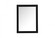 Aqua vanity mirror 27x36 inch in black (758|VM22736BK)