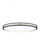Mahone traditional dimmable indoor large LED oval 1-light flush mount ceiling fixture in an antique (38|7950893S-71)