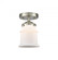 Canton - 1 Light - 5 inch - Brushed Satin Nickel - Semi-Flush Mount (3442|284-1C-SN-G181S-LED)